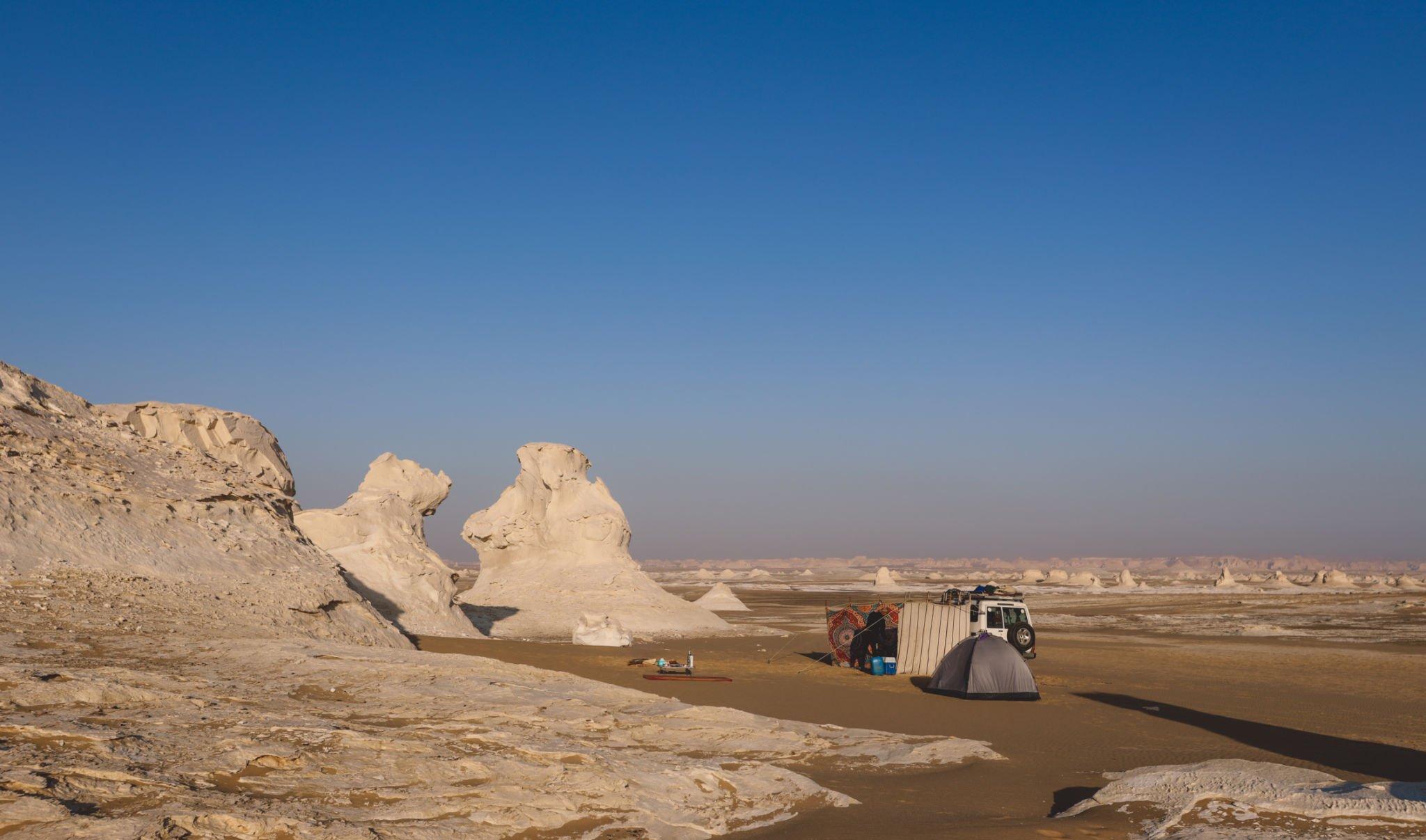 Bahariya Oasis overnight camping.